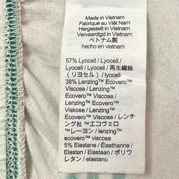 2/$30 J. Crew Dreamiest Pajama Boxer Shorts Green Stripe BT465 Size M - Picture 5 of 8